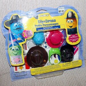 3/$55❤️vintage Dudley's Dip & Dress Easter Egg Decorating Kit Color Tablets Hats